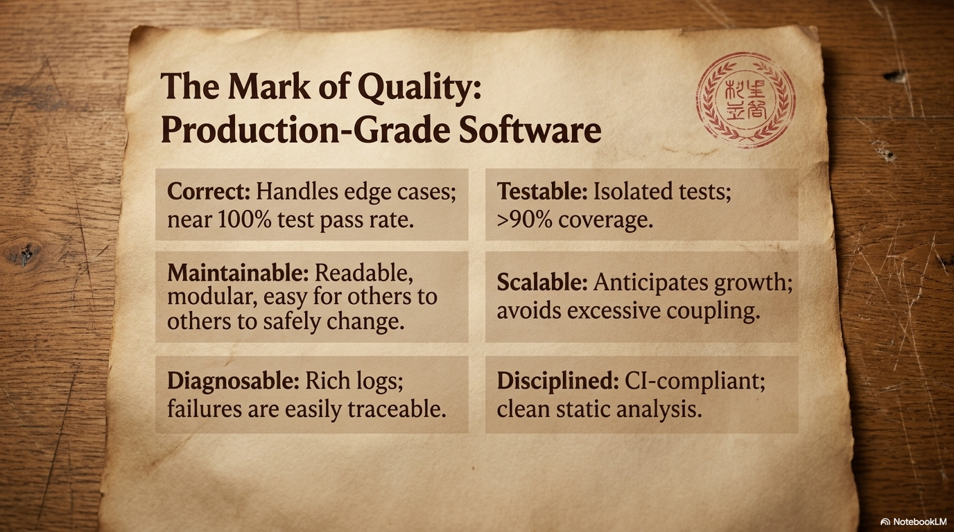 A quality certificate with a seal: data quality is a certification that your data meets the standards required for production AI.