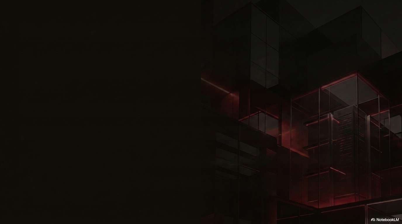 Dark modular cubes with a red corner glow, stacked as building blocks. SSL and TLS add a security layer that slots beneath the web like one of these blocks.
